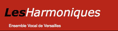 Logo de l'ensemble vocal "Les Harmoniques"